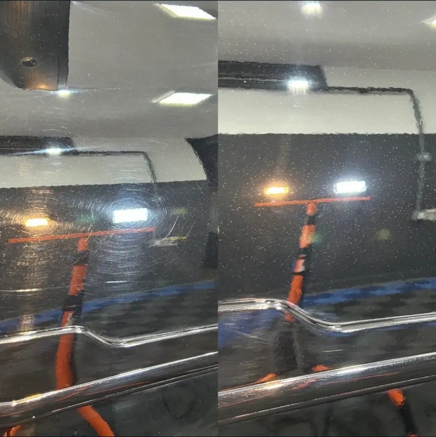 Pintura escura — Polimento técnico na Karango Limpo em Aracaju